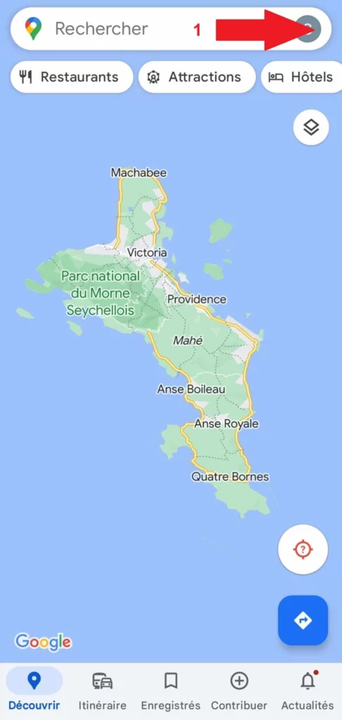 Utiliser Google Maps hors connexion avec Smartphone 1