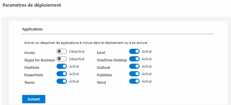 Personnaliser le fichier d'installation Microsoft Office 3