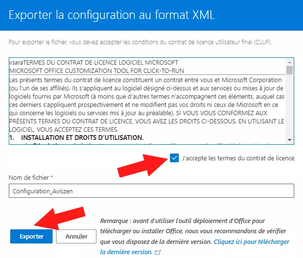 Personnaliser le fichier d'installation Microsoft Office 7